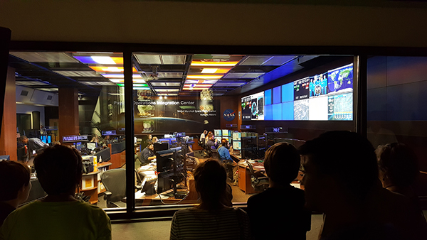 The MSFC Payload Operations Integration Center is responsible for science, research and technology support for the International Space Station. The U.S. Space & Rocket Center tour guide highlights the different roles within the command center, whom the astronauts call when they need help with the science experiments, and different types of research conducted on the International Space Station.
