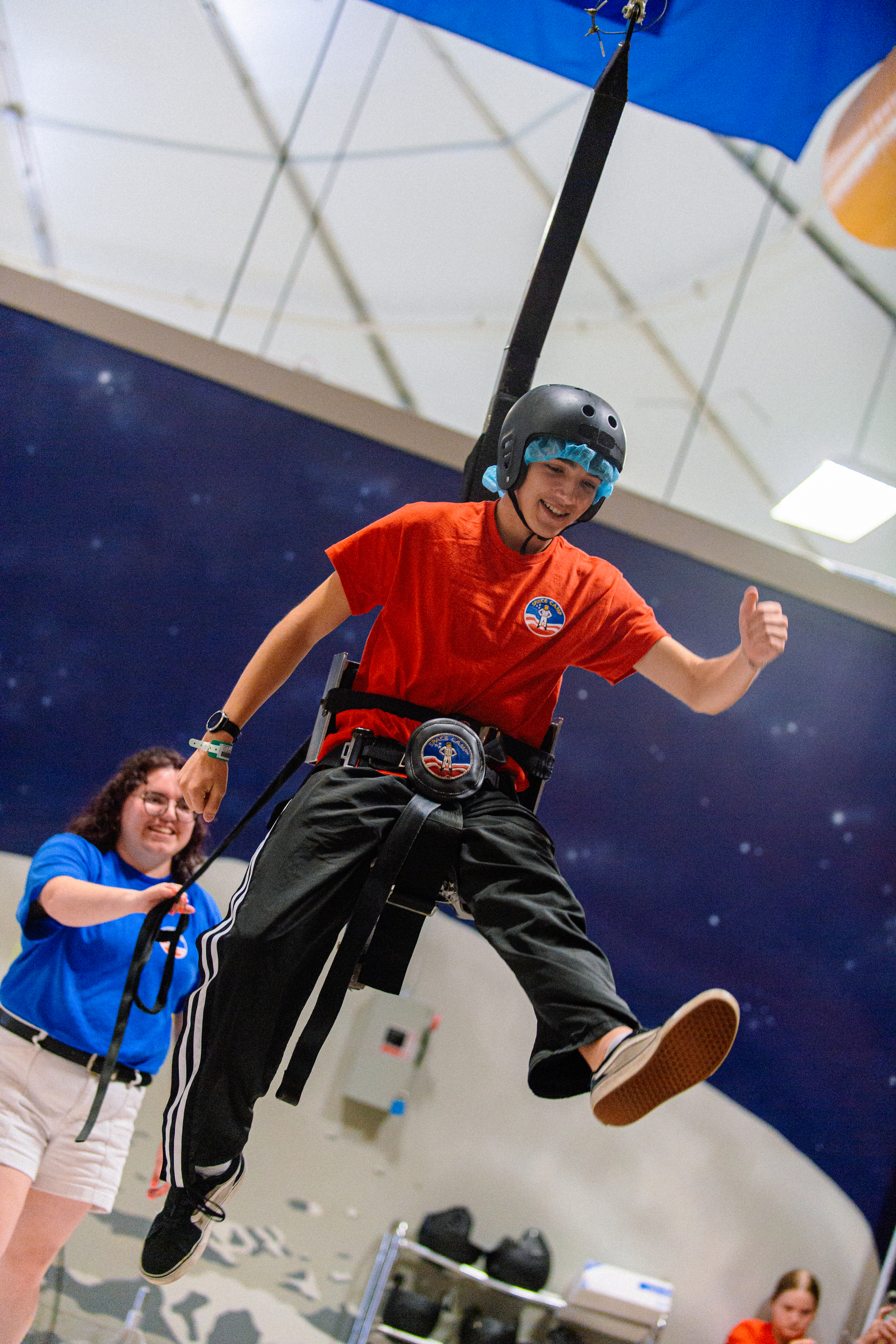 Student enjoying 6th Chair