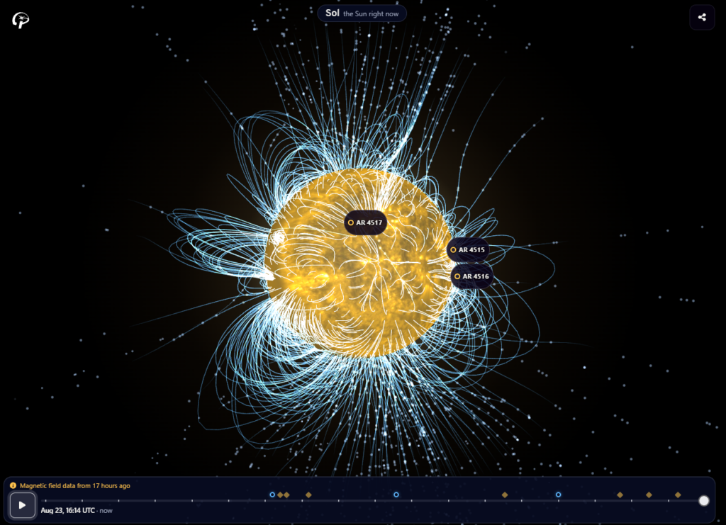 This is the Sun today, as observed by NASA’s Solar Dynamics Observatory (SDO) and other solar telescopes.