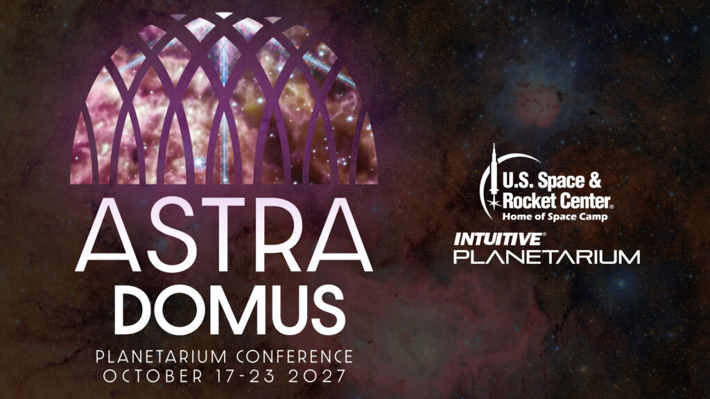 In October 2027 the Planetarium conference will be hosted here at the USSRC