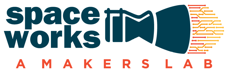 Space Works: A Makers Lab logo