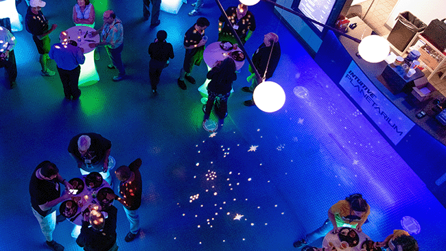 Host an event at the planetarium
